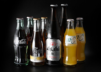 お部屋の冷蔵庫内のお飲物無料