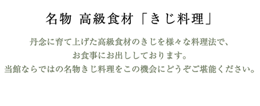 名物 高級食材「きじ料理」